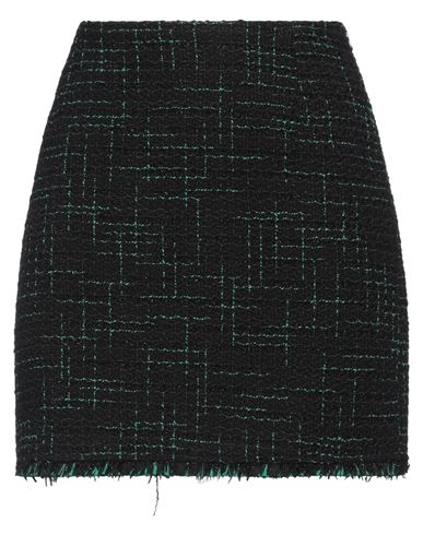 Shop Pennyblack Woman Mini Skirt Black Size 10 Polyester, Acrylic, Cotton, Wool, Synthetic Fibers