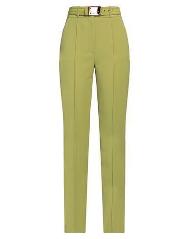 Shop Elisabetta Franchi Woman Pants Acid Green Size 8 Polyester, Elastane