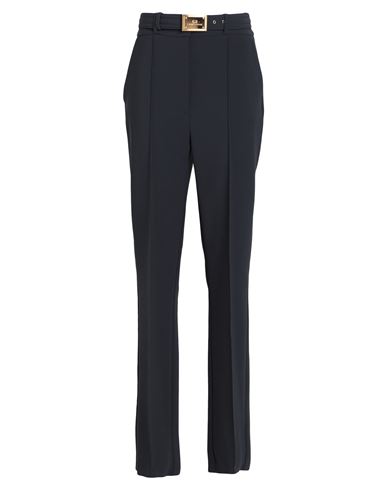 Shop Elisabetta Franchi Woman Pants Black Size 8 Polyester, Elastane