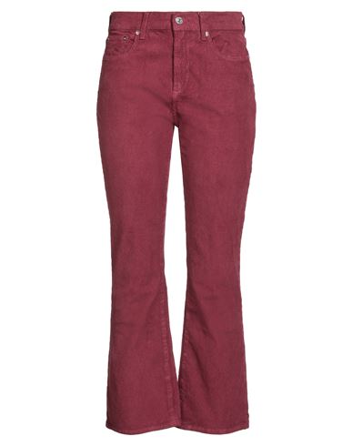Roy Rogers Roÿ Roger's Woman Pants Magenta Size 28 Cotton, Modal, Elastane In Purple