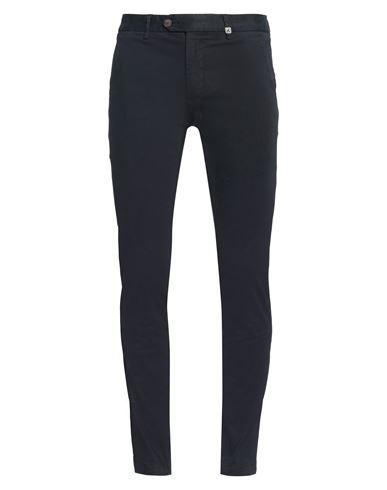 Myths Man Pants Navy Size 40 Cotton, Elastane In Navy Blue