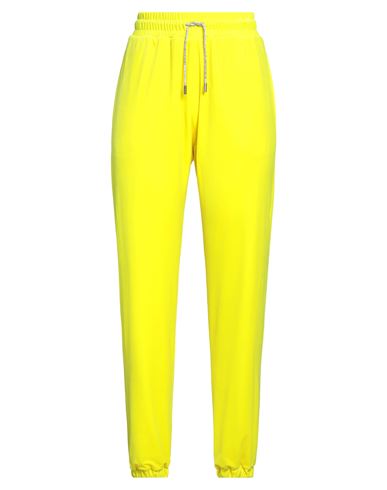 Alexandre Vauthier Woman Pants Yellow Size S Polyester, Elastane