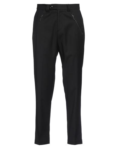 Alessandro Dell'acqua Man Pants Black Size 30 Polyester, Rayon, Elastane
