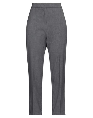 Kaos Woman Pants Grey Size 6 Polyester, Viscose, Elastane In Gray