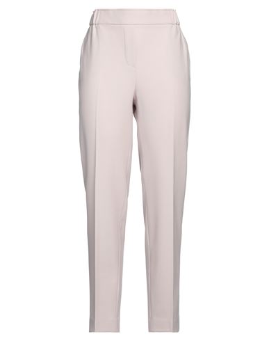 Antonelli Woman Pants Light Pink Size 12 Polyester, Virgin Wool, Elastane