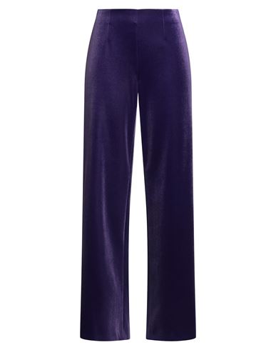 Philosophy Di Lorenzo Serafini Woman Pants Purple Size 4 Polyester, Elastane In Purple