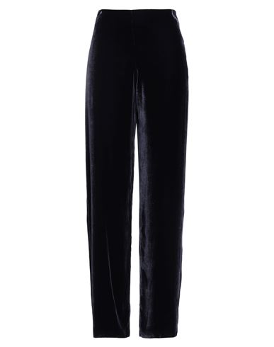 Botondi Couture Woman Pants Midnight Blue Size 12 Viscose, Silk In Black
