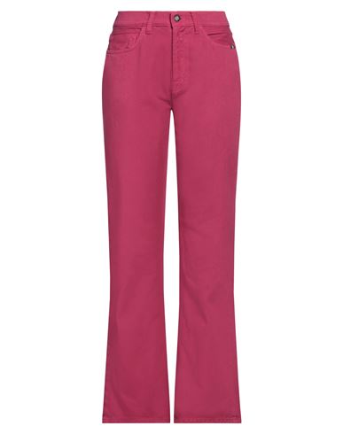 Shop Amish Woman Pants Fuchsia Size 30 Cotton In Pink