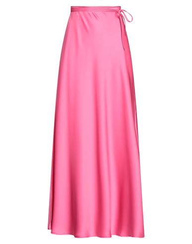 Philosophy Di Lorenzo Serafini Woman Maxi Skirt Magenta Size 4 Polyester In Magenta
