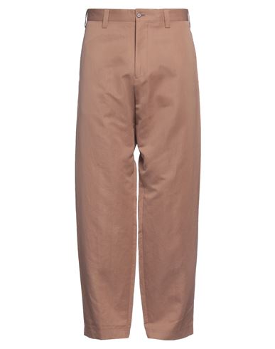 PAUL SMITH PAUL SMITH MAN PANTS CAMEL SIZE 32 COTTON, RAMIE 