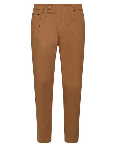 Golden Craft 1957 Man Pants Light Brown Size 34 Cotton, Elastane In Sand