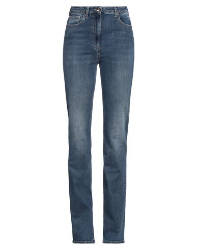 Elisabetta Franchi Woman Jeans Blue Size 25 Cotton, Elastane