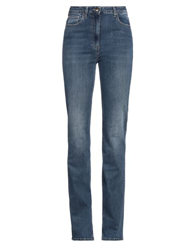 Elisabetta Franchi Woman Jeans Blue Size 30 Cotton, Elastane