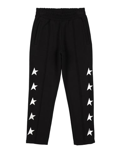 Shop Golden Goose Toddler Boy Pants Black Size 6 Cotton, Polyester, Elastane