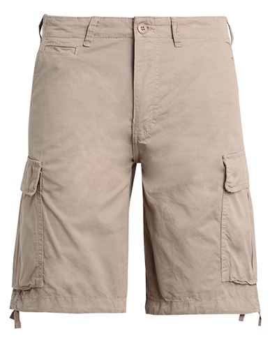 Jack & Jones Man Shorts & Bermuda Shorts Light Brown Size Xl Cotton In Beige