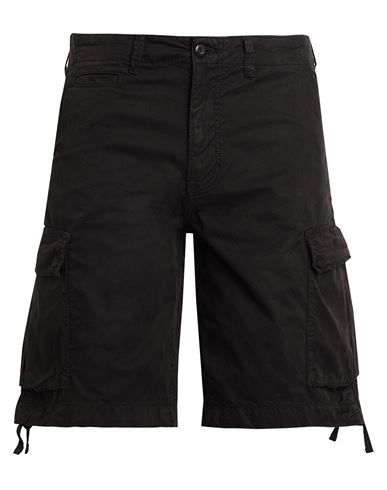 Jack & Jones Man Shorts & Bermuda Shorts Black Size Xxl Cotton