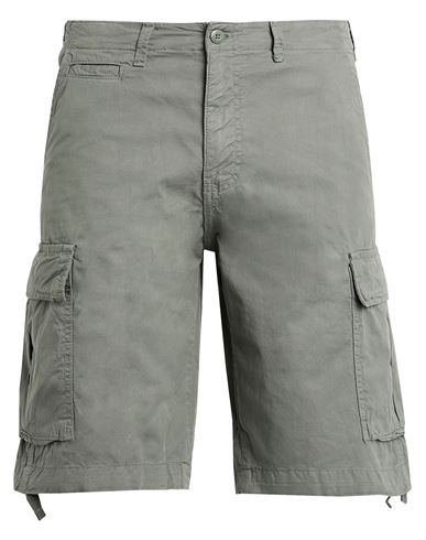 Jack & Jones Man Shorts & Bermuda Shorts Sage Green Size Xxl Cotton