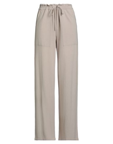 Roberto Collina Woman Pants Beige Size L Merino Wool In Neutral