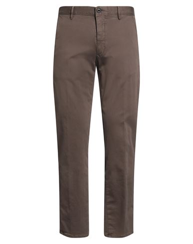 Incotex Slacks By Slowear Man Pants Dark Brown Size 35 Cotton, Elastane In Brown