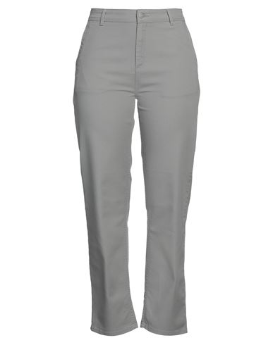Carhartt Woman Pants Grey Size 29 Cotton, Elastane In Gray
