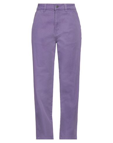 Dickies Woman Pants Purple Size 31 Cotton