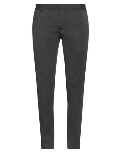 Daniele Alessandrini Man Pants Steel Grey Size 36 Polyester, Viscose, Elastane In Gray