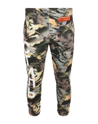 Shop Heron Preston Graphic Camouflage Sweatpants Man Pants Multicolored Size L Cotton In Fantasy