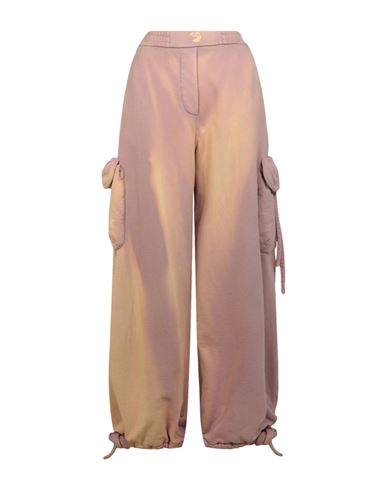Off-white Laundry Cargo Track Pants Woman Pants Beige Size M Cotton In Yellow