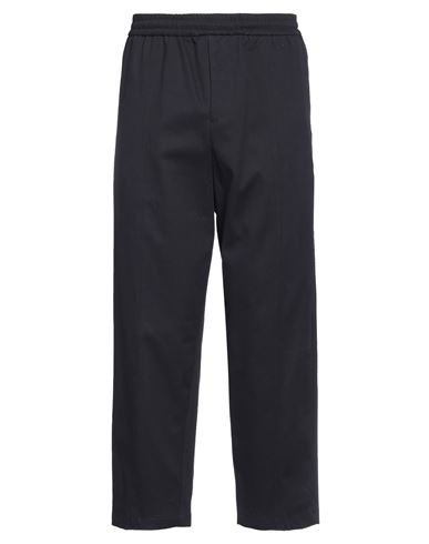 Salvatore Santoro Man Pants Midnight Blue Size S Cotton