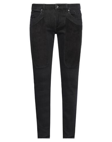 Shop Jeckerson Man Jeans Black Size 35 Cotton, Modal, T-400 Fiber, Elastane, Synthetic Fibers