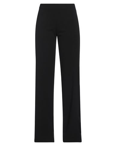 Shop Maison Laviniaturra Woman Pants Black Size 10 Polyester, Elastane