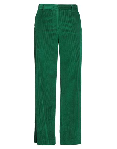 Weekend Max Mara Woman Pants Emerald Green Size 14 Cotton