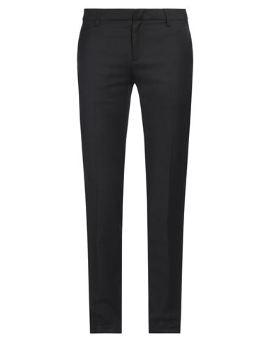 Dondup Man Pants Black Size 30 Polyester, Virgin Wool, Elastane