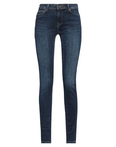 Only Woman Jeans Blue Size 28w-32l Cotton, Elastomultiester, Elastane