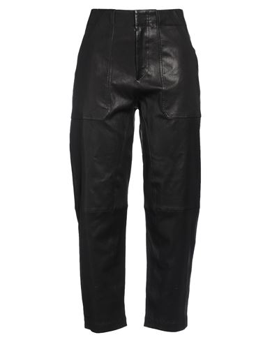 Shop Rag & Bone Woman Pants Black Size 10 Lambskin