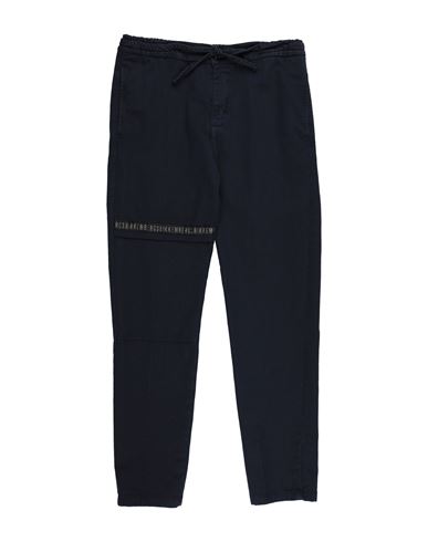 Bikkembergs Toddler Boy Pants Navy Size 4 Cotton, Elastane In Navy Blue