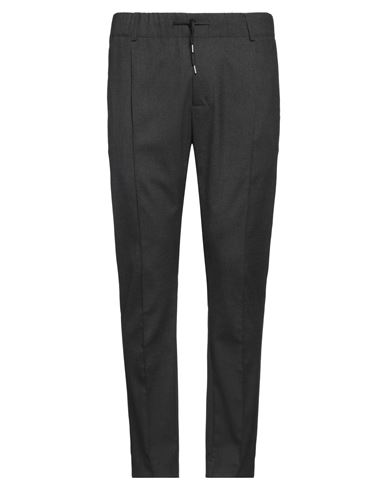 GREY DANIELE ALESSANDRINI GREY DANIELE ALESSANDRINI MAN PANTS CHARCOAL SIZE 32 POLYESTER, VISCOSE, ELASTANE 