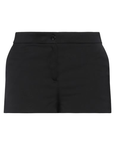 Shop Twinset Woman Shorts & Bermuda Shorts Black Size 14 Polyester, Wool