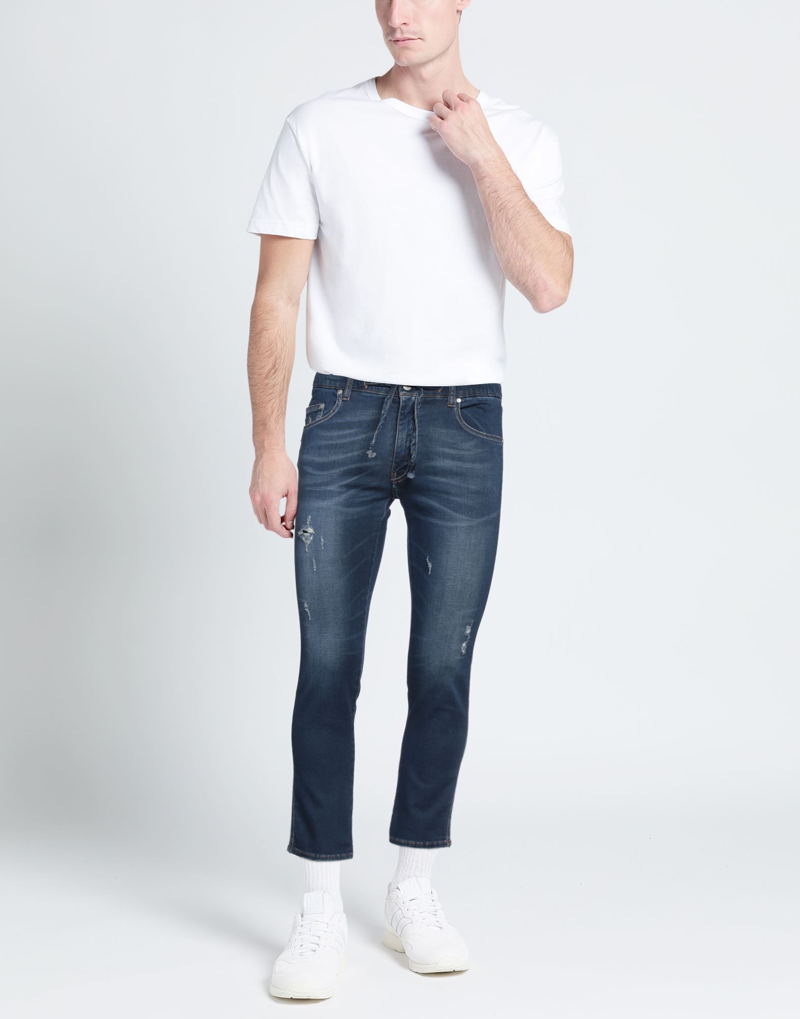  Grey Daniele Alessandrini - Hosen & Röcke - Jeanshosen - On Yoox.com 