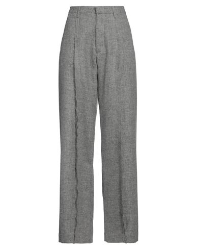 R13 Woman Pants Light Grey Size 27 Wool In Gray