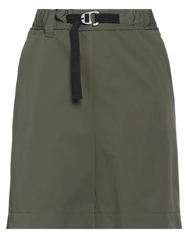 Moncler Grenoble Woman Shorts & Bermuda Shorts Military Green Size S Polyamide, Elastane