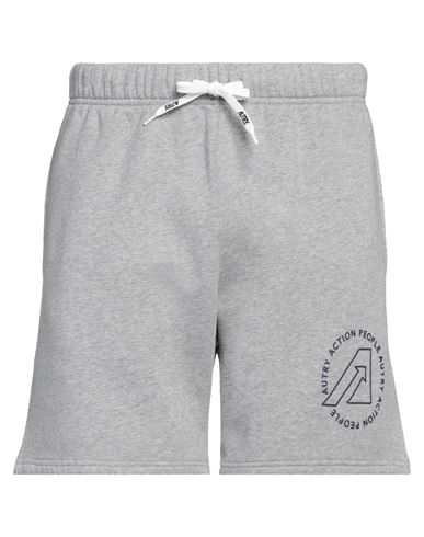 Autry Man Shorts & Bermuda Shorts Light Grey Size Xl Cotton In Gray