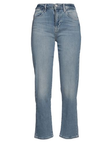 Frame Woman Jeans Blue Size 29 Cotton, Modal, Elasterell-p, Elastane