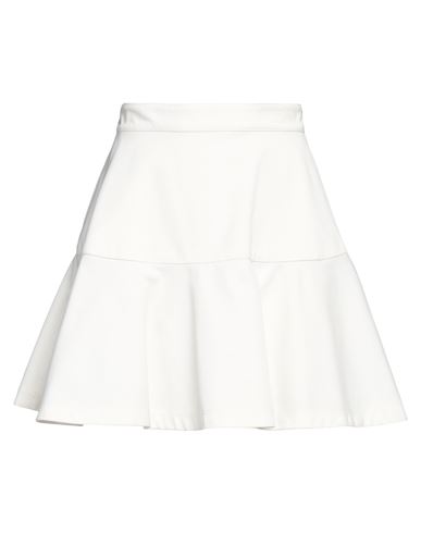Dior Woman Mini Skirt White Size 8 Cotton