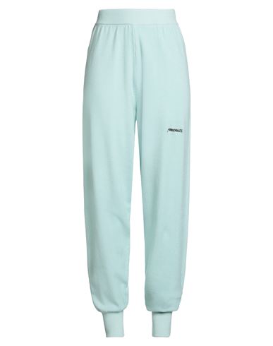 Hinnominate Woman Pants Turquoise Size M Viscose, Polyester, Polyamide In Blue