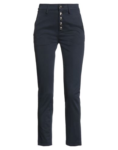 Dondup Woman Pants Midnight Blue Size 25 Modal, Cotton, Elastane In Black