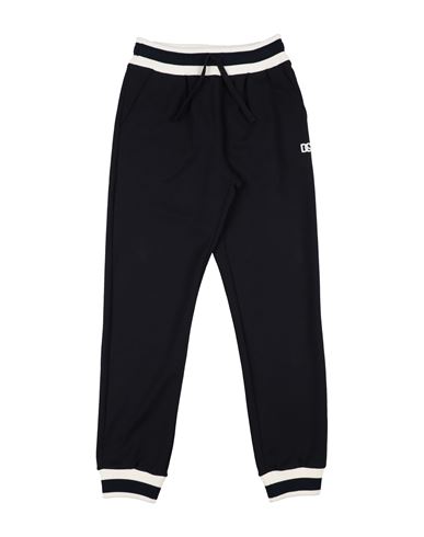Dolce & Gabbana Toddler Boy Pants Midnight Blue Size 5 Cotton, Polyester In Blue
