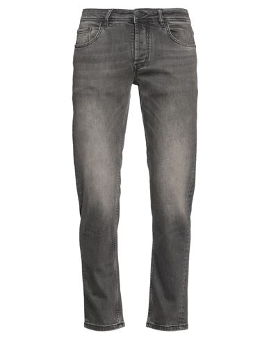 Hamaki-ho Man Jeans Black Size 34 Cotton, Elastane In Gray