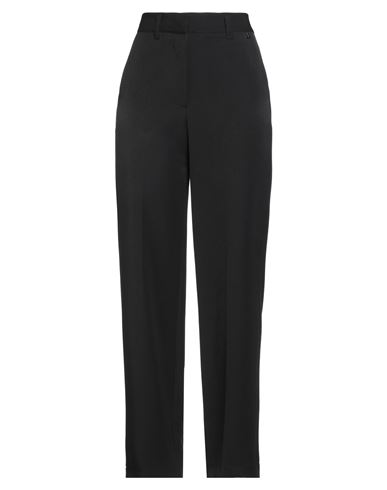 Dixie Woman Pants Black Size S Polyester, Viscose, Elastane