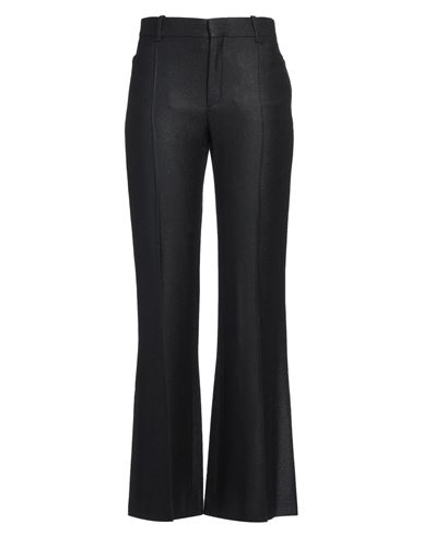 Chloé Woman Pants Steel Grey Size 6 Silk, Virgin Wool In Blue